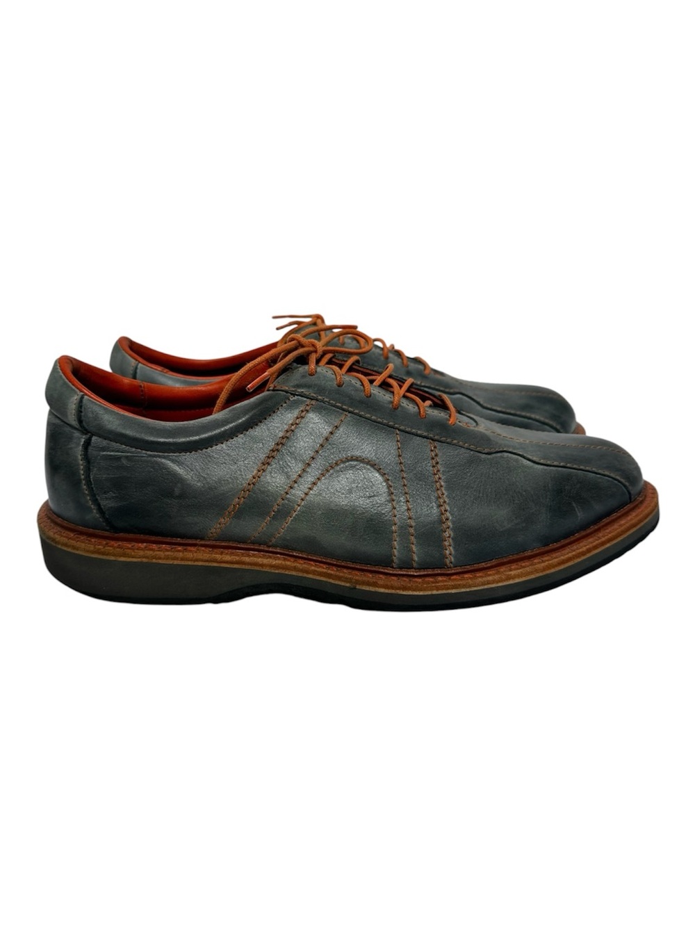 Allen Edmonds Men’s Voyager Oxford Blue Leather Rubber Sole Shoes- Size 11.5